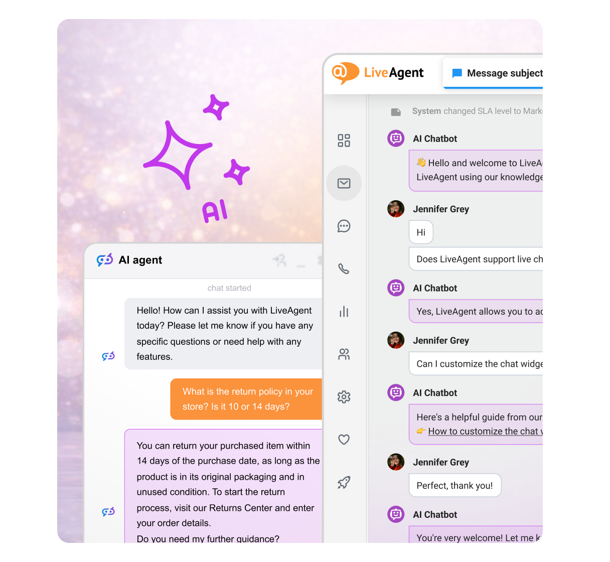 عرض يوم الحب LiveAgent