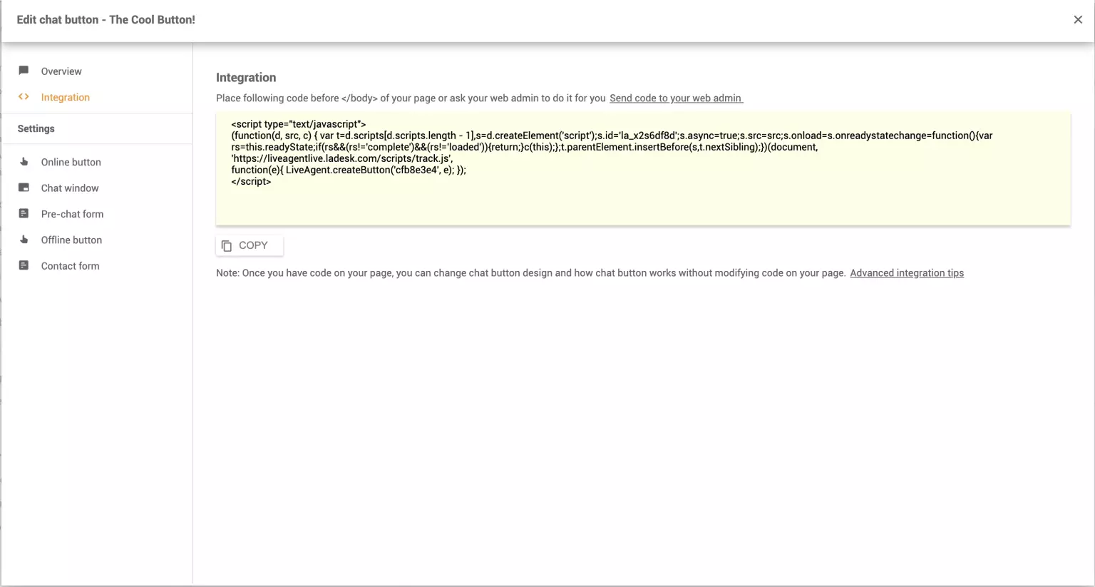 دعوات الدردشة الاستباقية