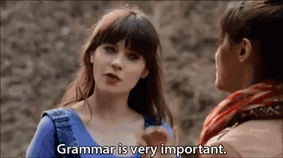 القواعد النحوية مهمة جداً