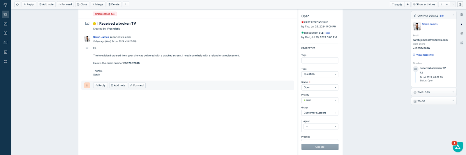 بيئة التذاكر في HubSpot