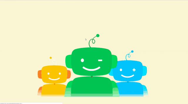 رسم متحرك لتكامل Quriobot