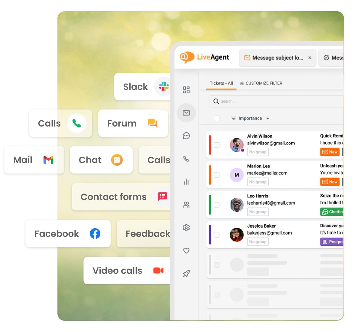 عرض الربيع خصم LiveAgent
