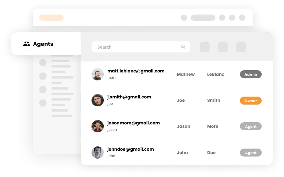 الوكلاء في برنامج مكتب المساعدة - LiveAgent