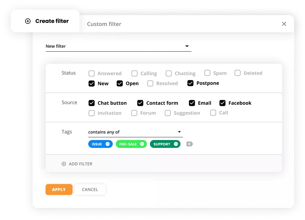 ضع قواعد سير العمل الخاصة بك باستخدام ميزاتنا