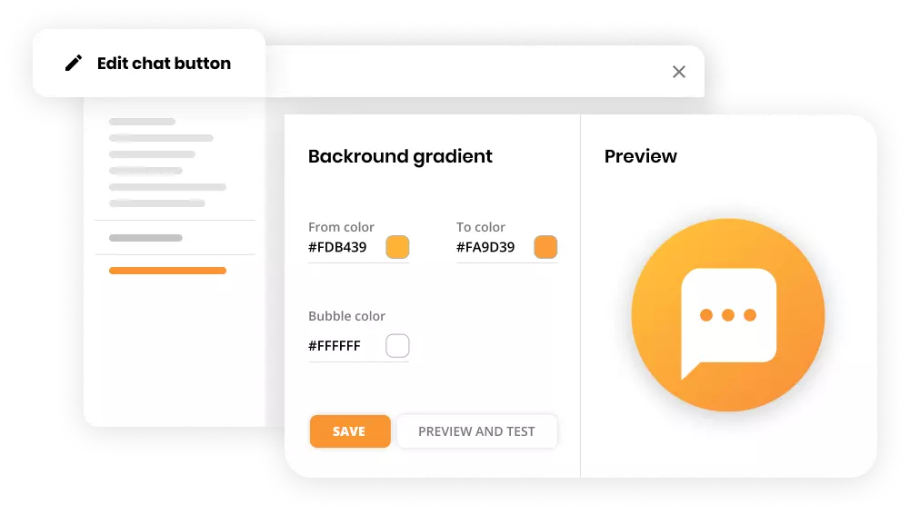تخصيص زر الدردشة في برنامج خدمة العملاء - LiveAgent