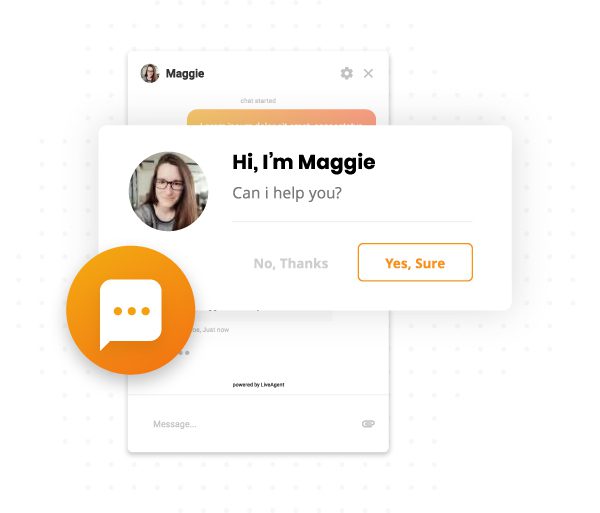 دعوة دردشة استباقية من LiveAgent