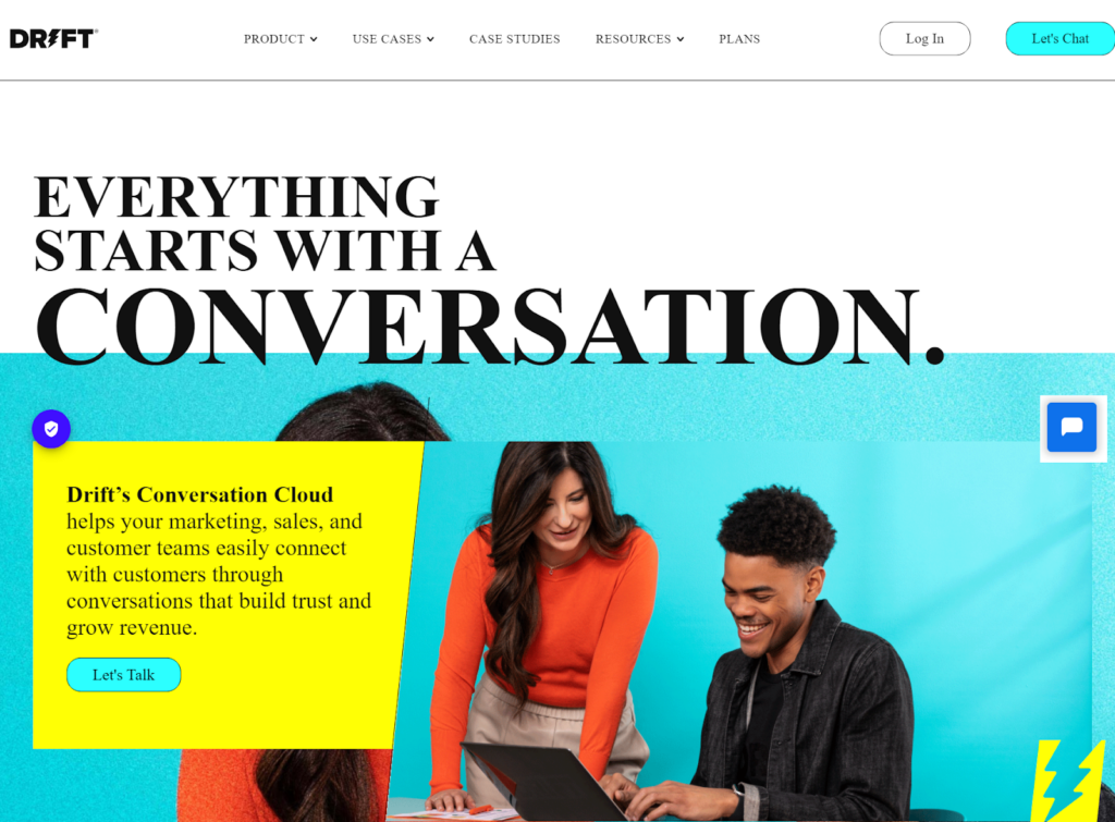 Drift homepage