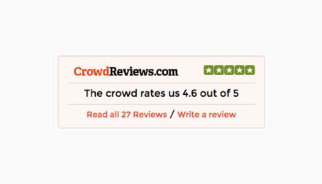 تقييم Crowd Reviews 4.6 من 5