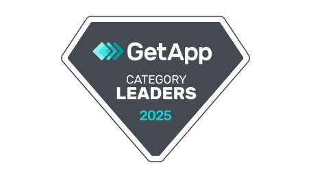شارة GetApp رائد في برامج تتبع المكالمات 2025