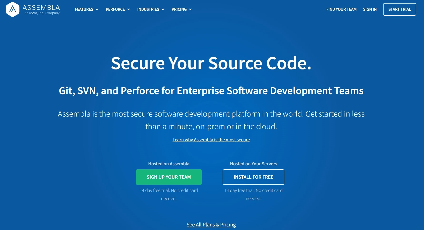 صفحة Assembla الرئيسية - منصة تطوير برامج وأداة إدارة مشاريع يمكن أن تساعدك على إدارة عبء العمل والحفاظ على كل شيء منظمًا.
