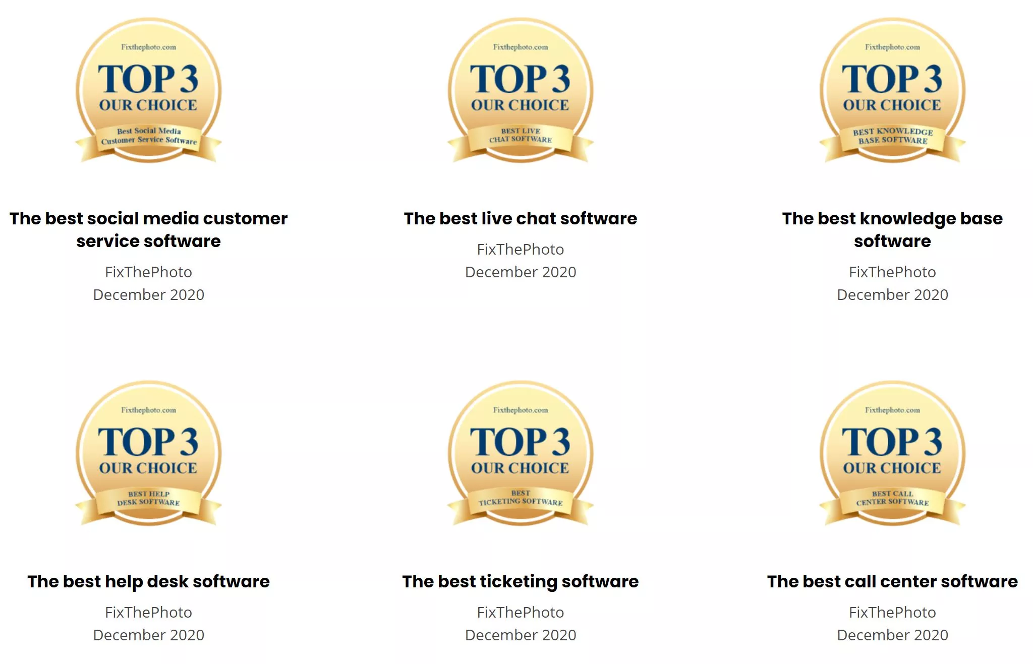 جوائز FixThePhoto لـ LiveAgent