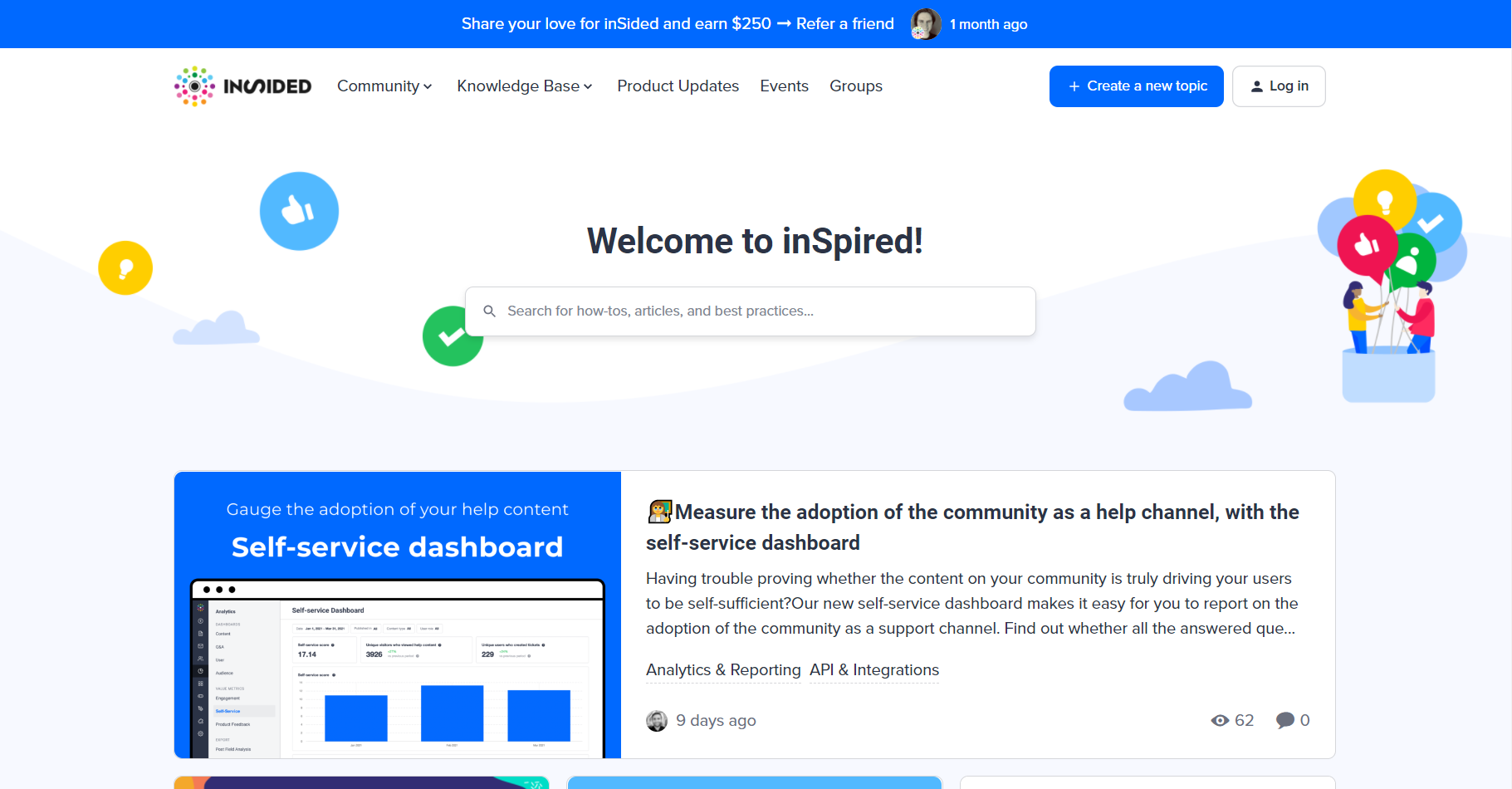 حل منتدى inSided