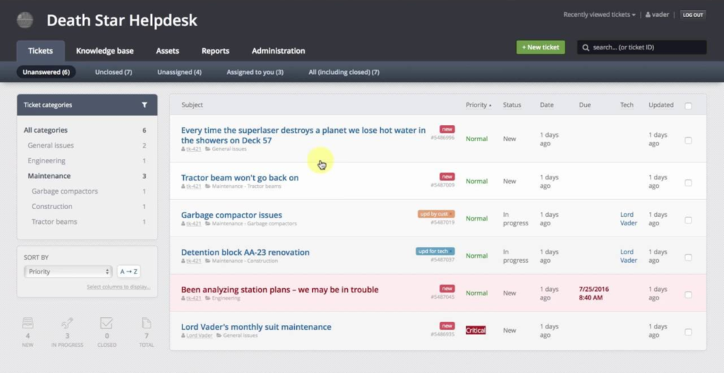 أنظمة تذاكر مكتب المساعدة من Jitbit