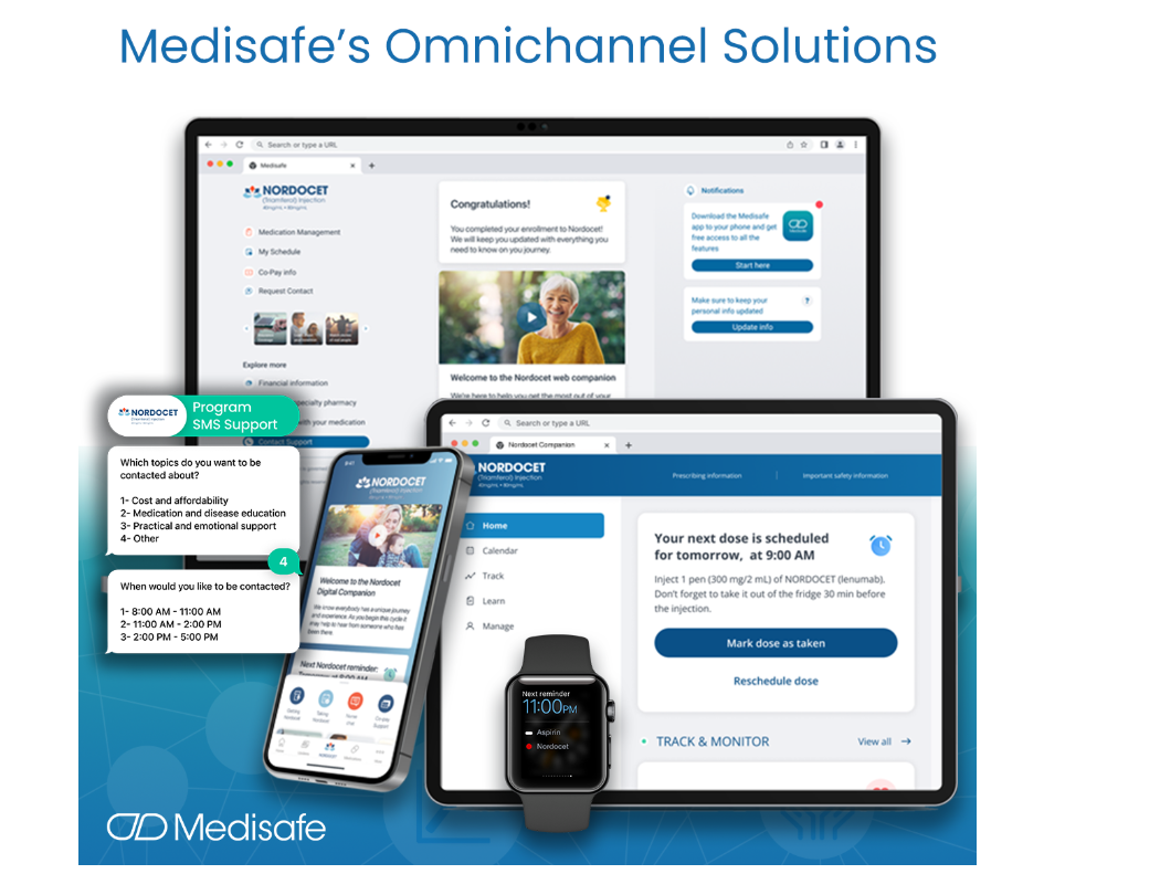 مساعد Medisafe للذكاء الاصطناعي - معاينة حلول متعددة القنوات