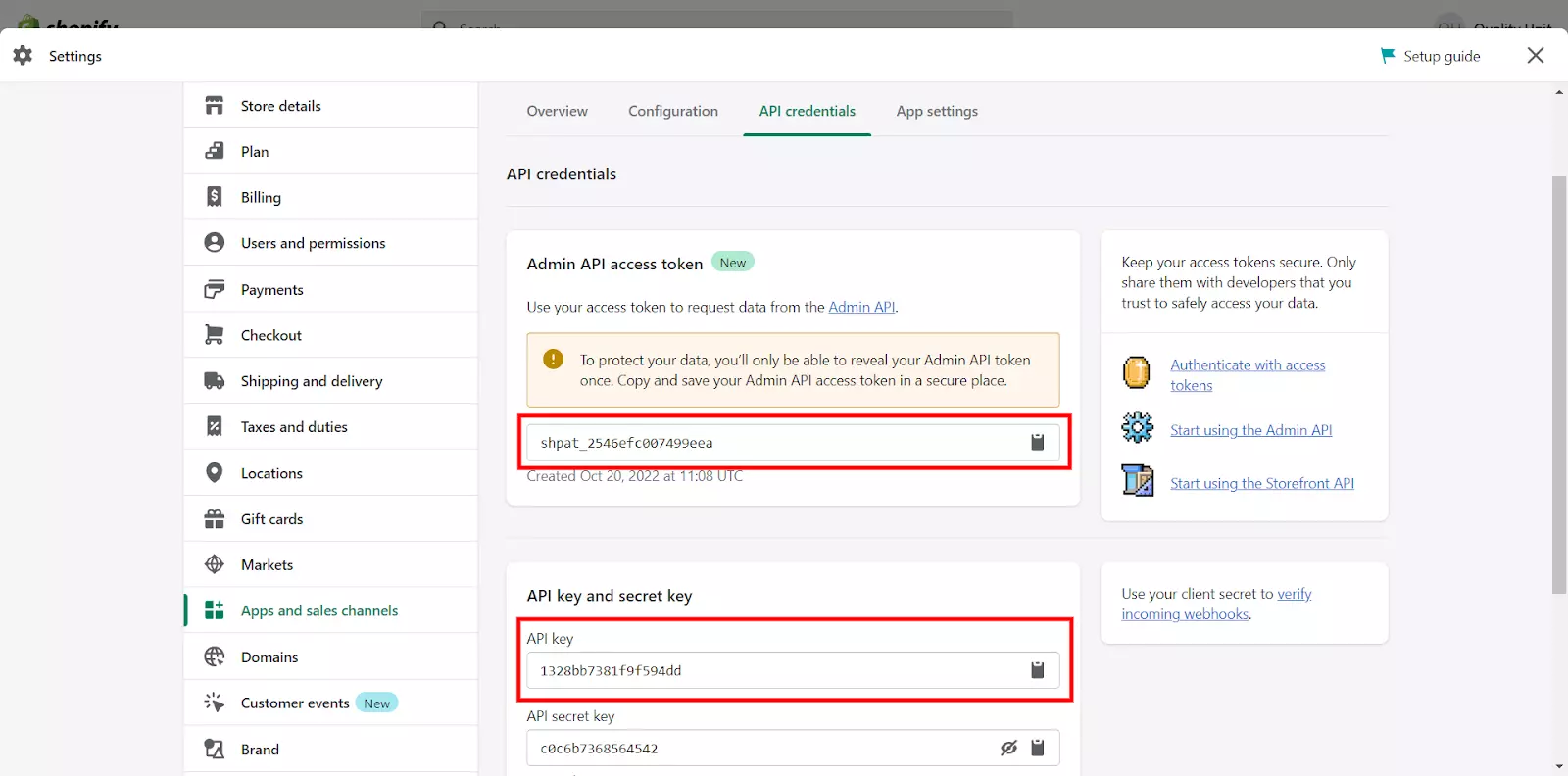 الوصول إلى الرمز ومفتاح API لتكوين الملحق في LiveAgent
