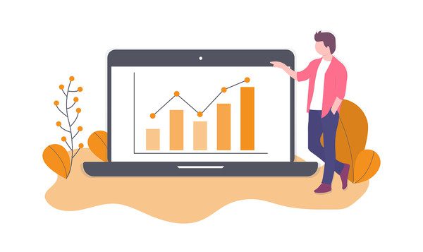 رسم توضيحي لتقرير نقاط اتصال العملاء