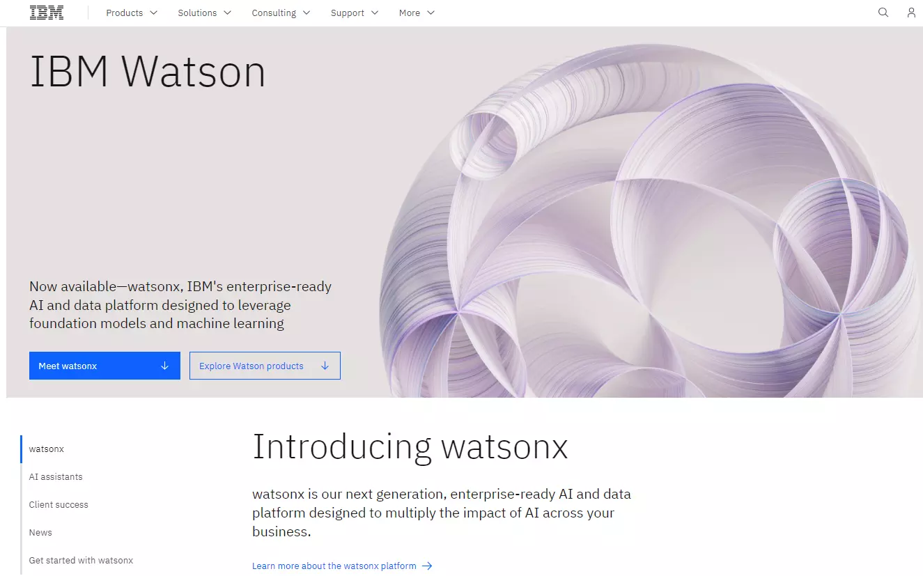 IBM Watson - منصة الذكاء الاصطناعي والبيانات
