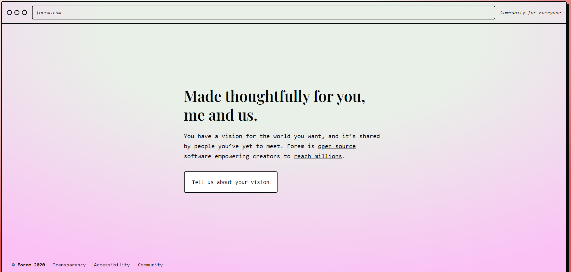 برنامج منتدى مفتوح المصدر Forem