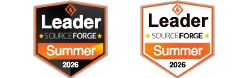 شارة قائد صيف 2026 من SourceForge من LiveAgent