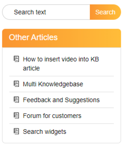 LiveAgent - البحث المتقدم في إدارة المعرفة