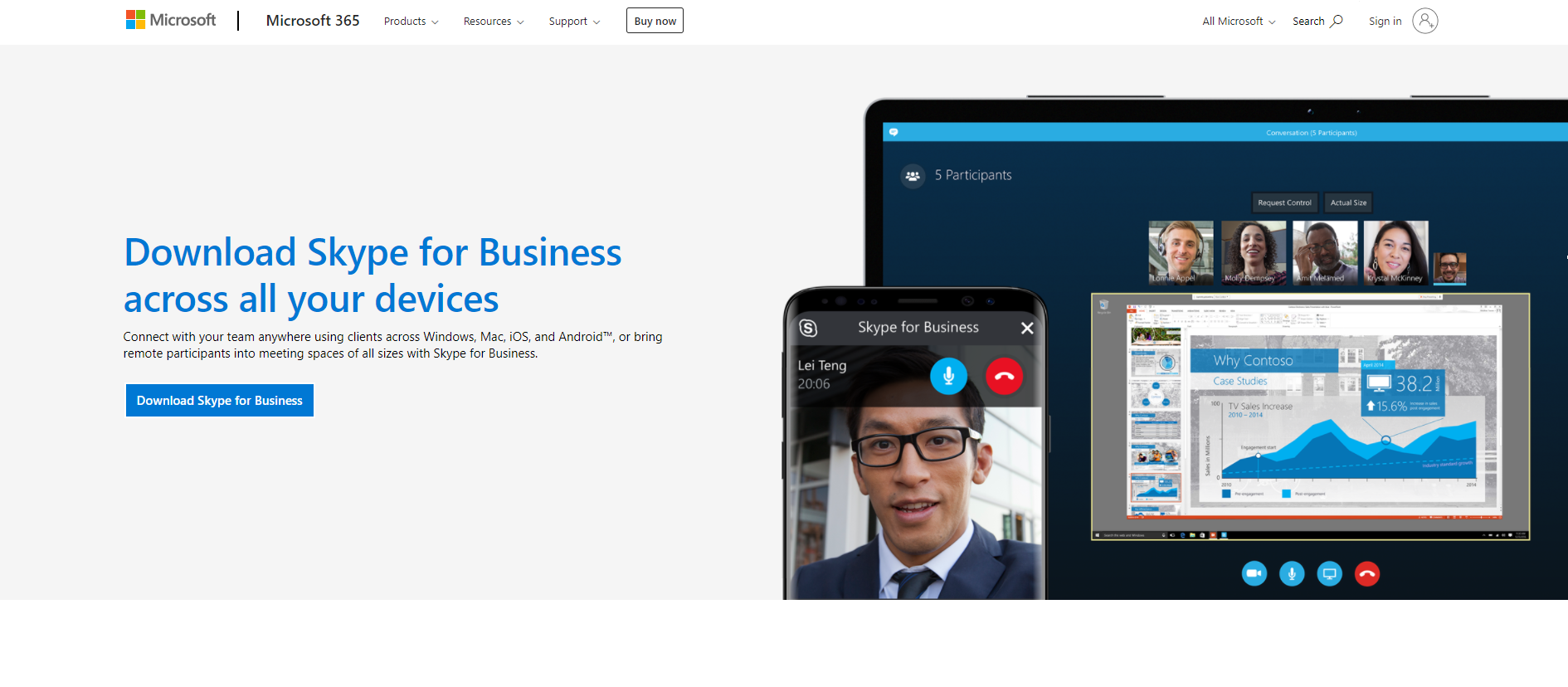 موقع Skype for Business