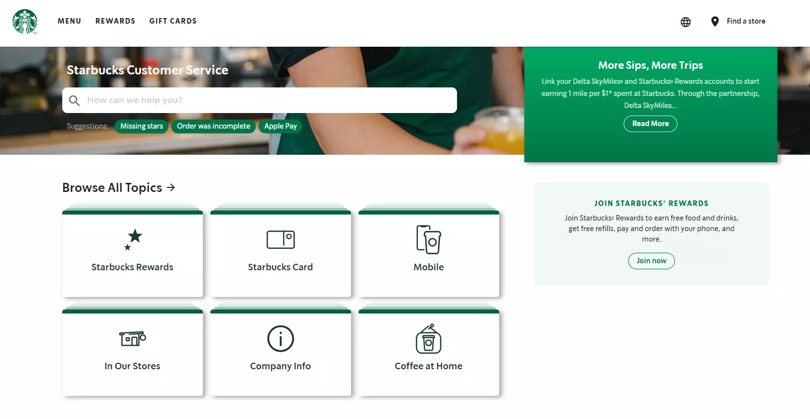 قاعدة معرفة Starbucks