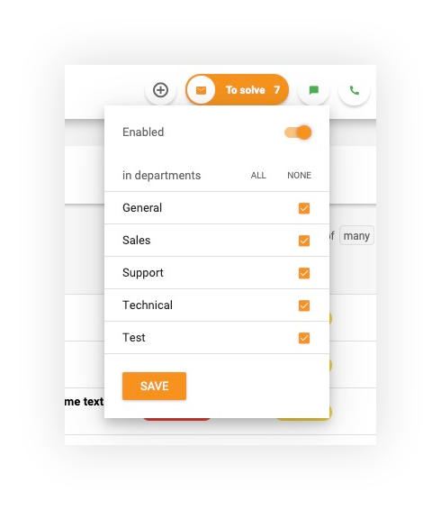 توزيع التذاكر التلقائي من LiveAgent