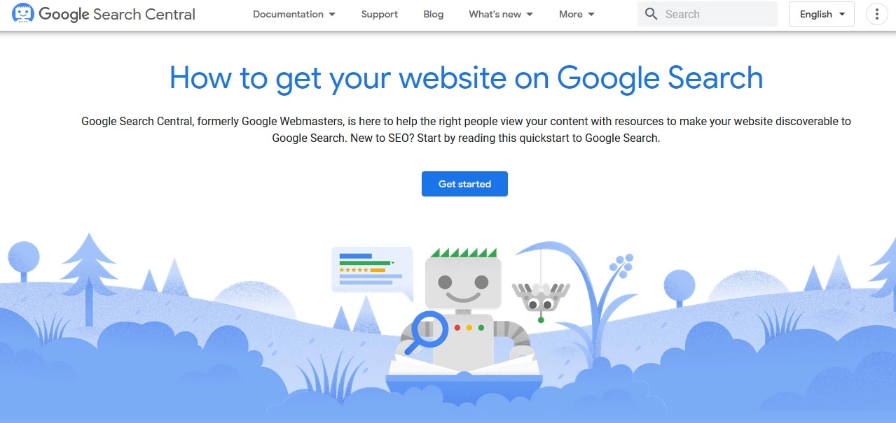 محور بحث جوجل