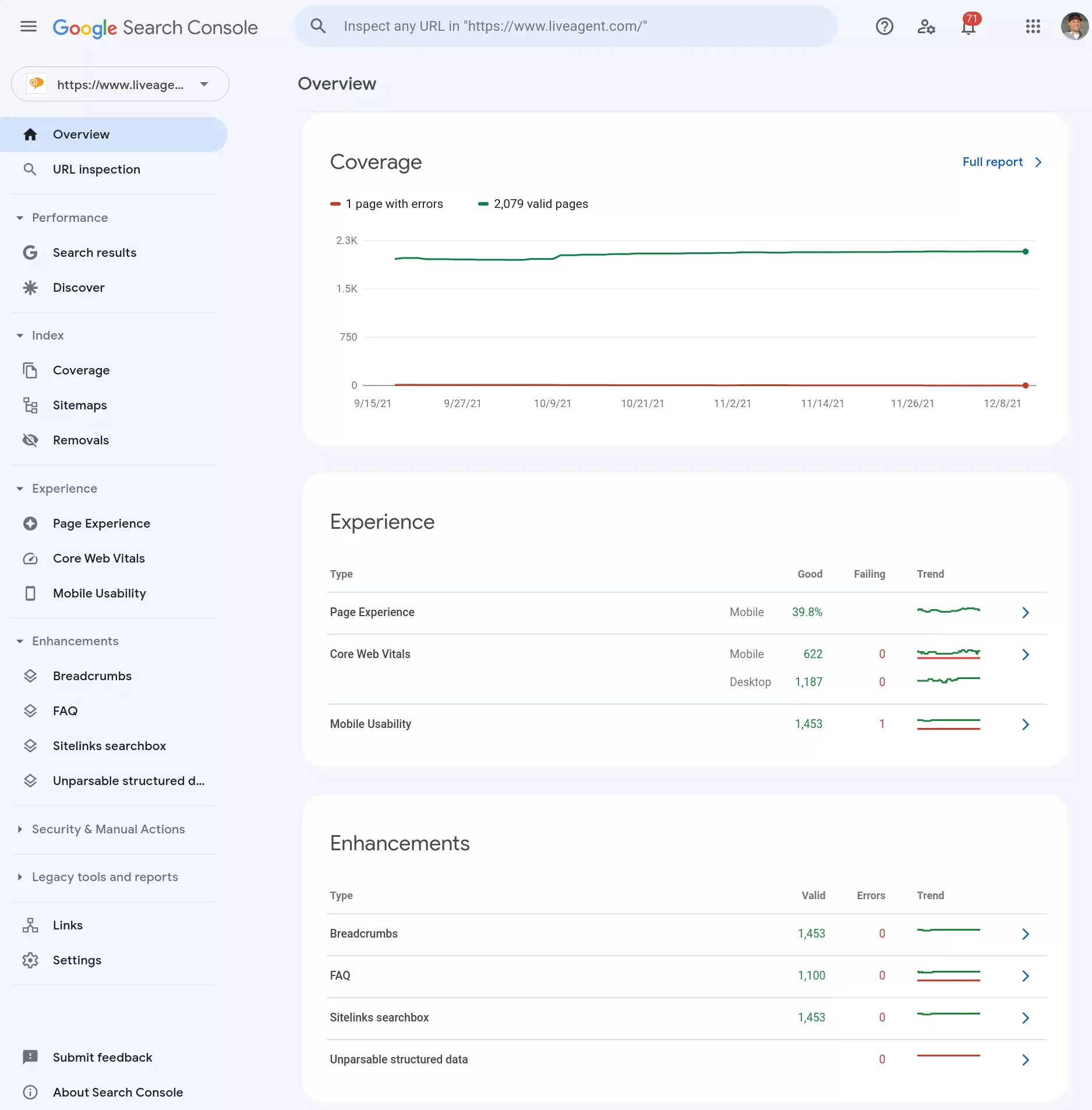 أصلح بشكل دوري جميع الأخطاء التي وجدتها Google Search للحفاظ على صفحاتك في فهرس البحث