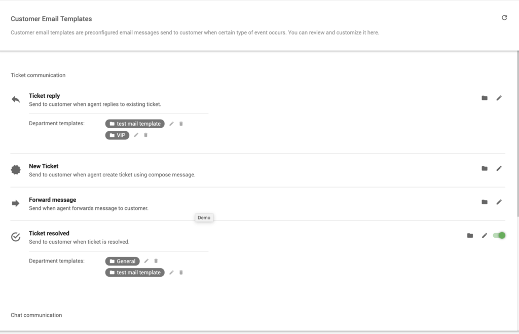 قوالب البريد الإلكتروني LA