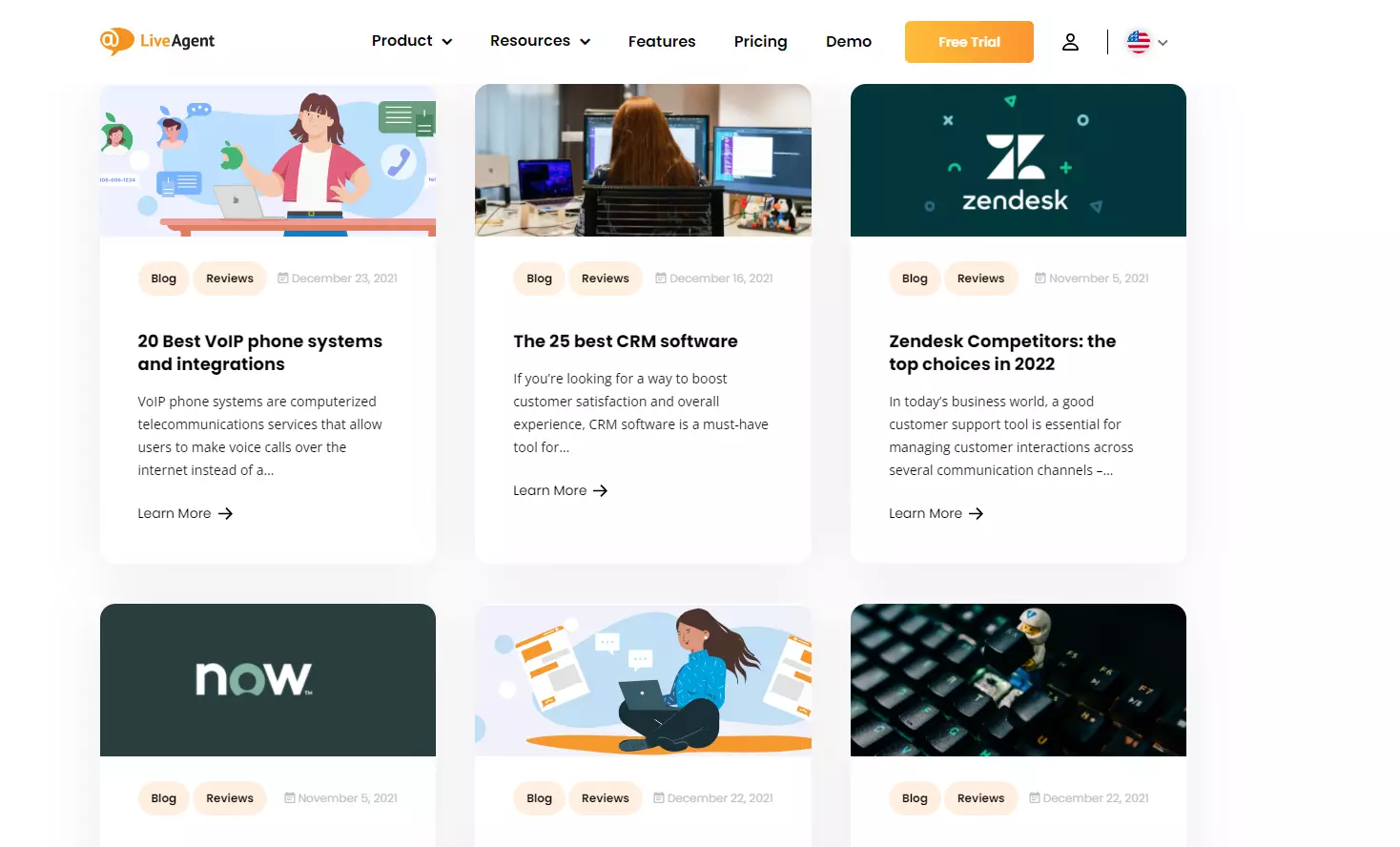 مدونات LiveAgent