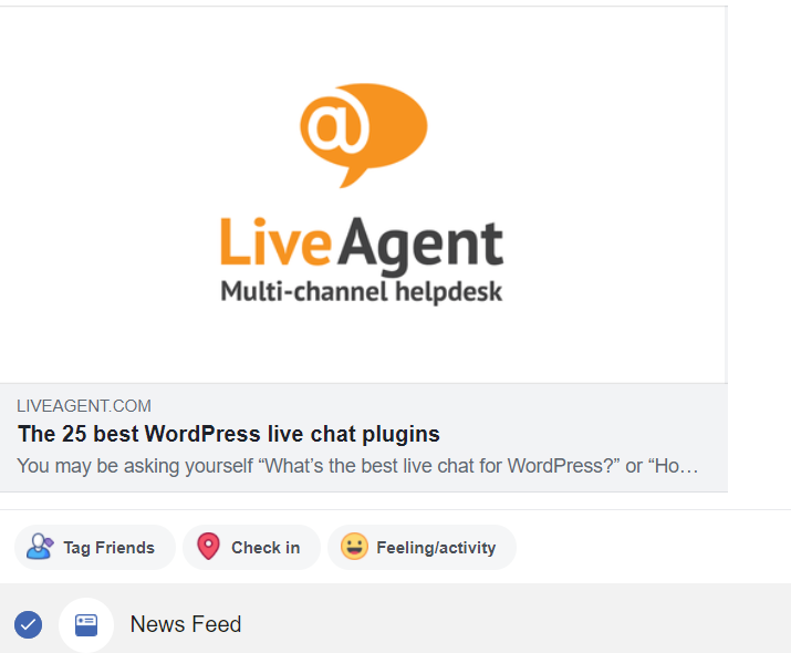 مثال على ترميز وسائل التواصل الاجتماعي