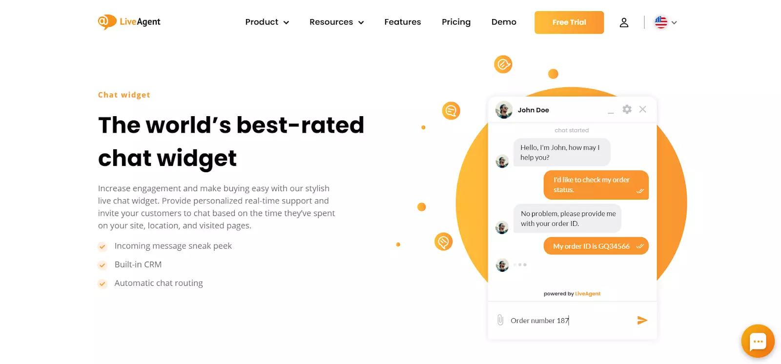 LiveAgent أفضل دردشة مقيمة