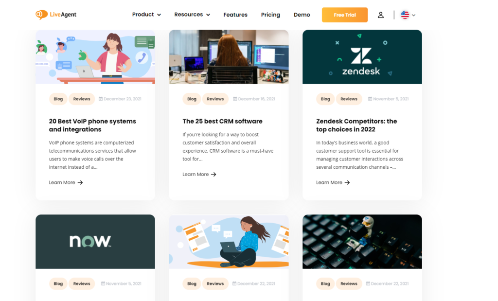 مدونة LiveAgent