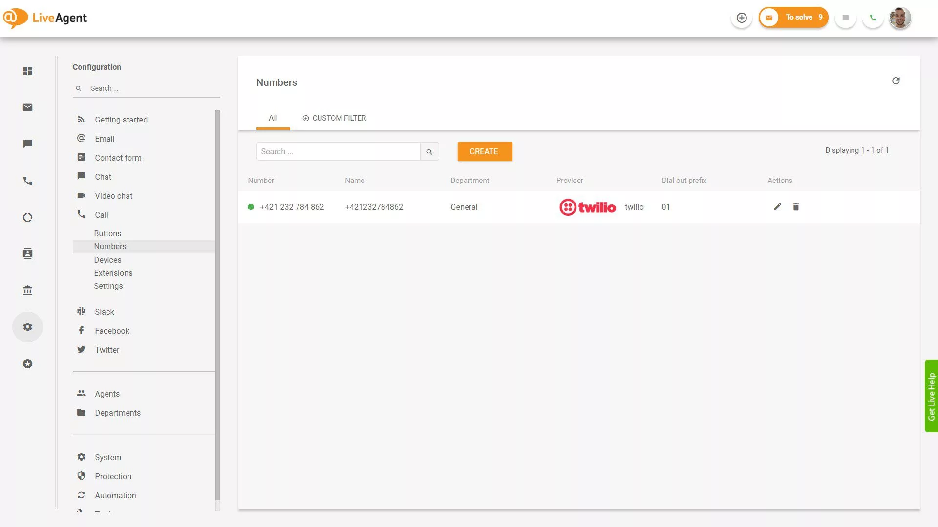 رسم تخطيطي لإعداد VoIP
