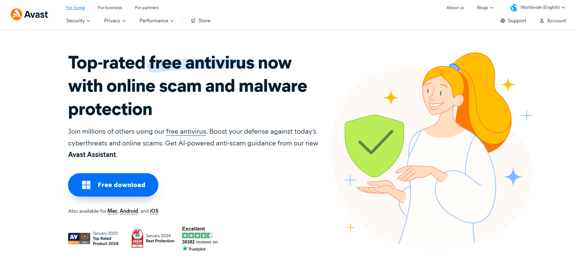 جهات اتصال مكتب مساعدة Avast