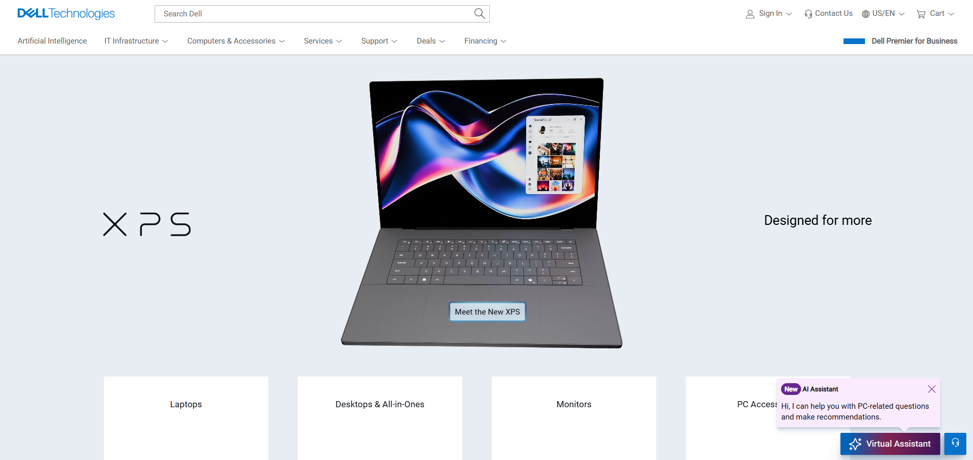 جهات الاتصال بقسم المساعدة في Dell