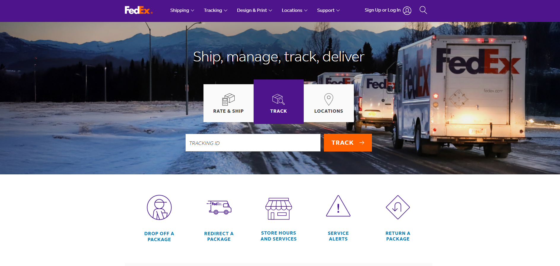 جهات الاتصال بمركز مساعدة FedEx