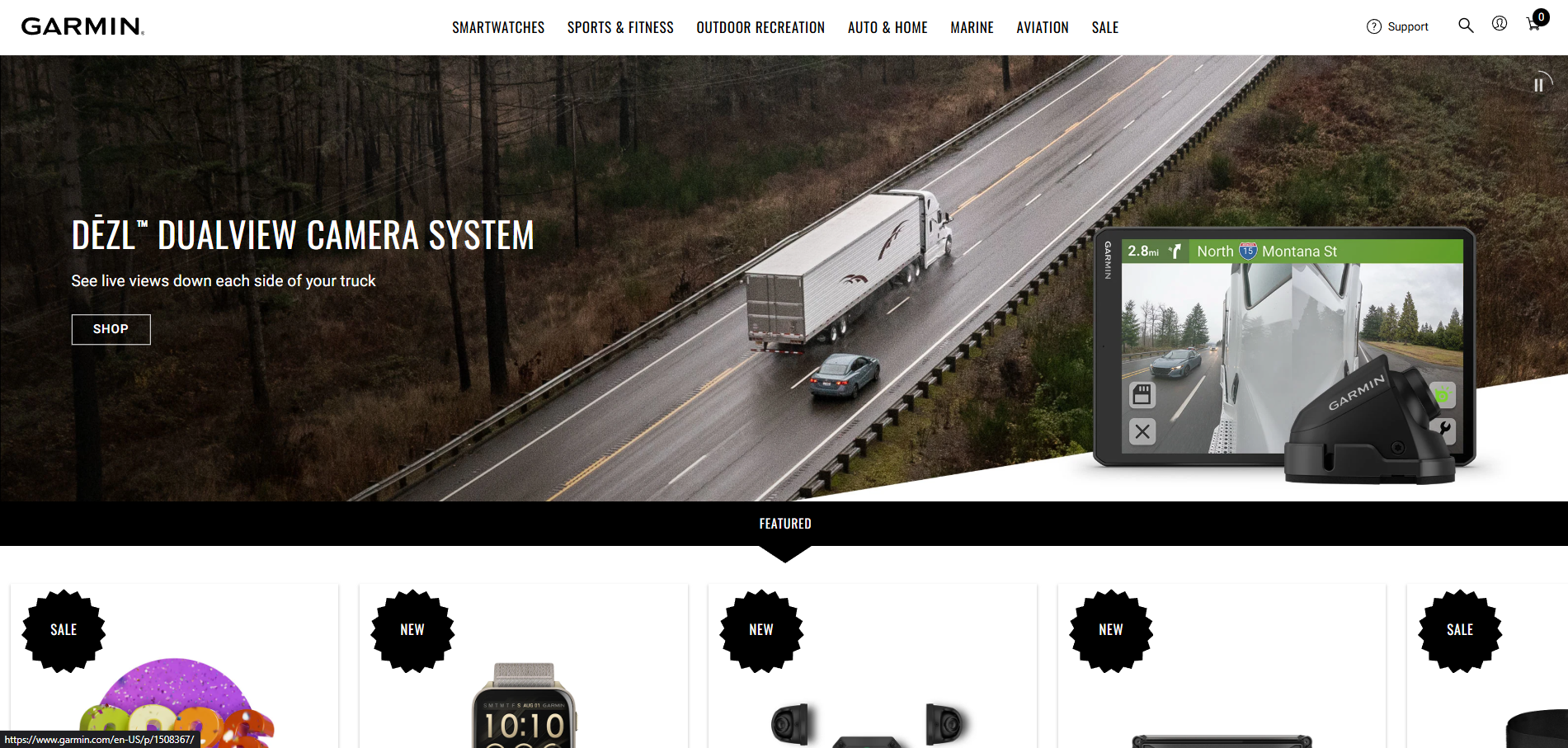 جهات الاتصال بمركز مساعدة Garmin