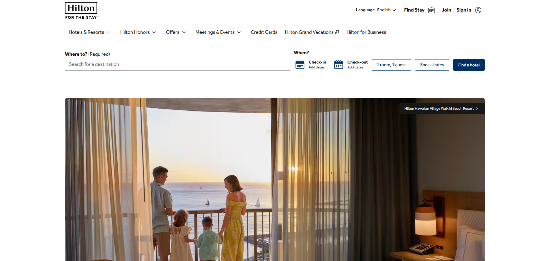 جهات الاتصال بمكتب المساعدة في هيلتون