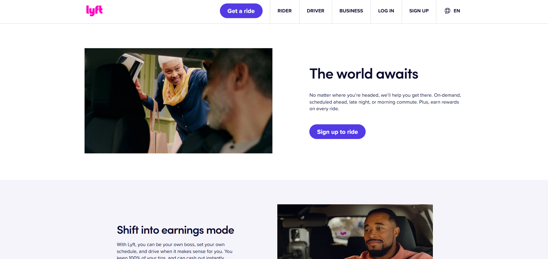 جهات الاتصال بمركز مساعدة Lyft