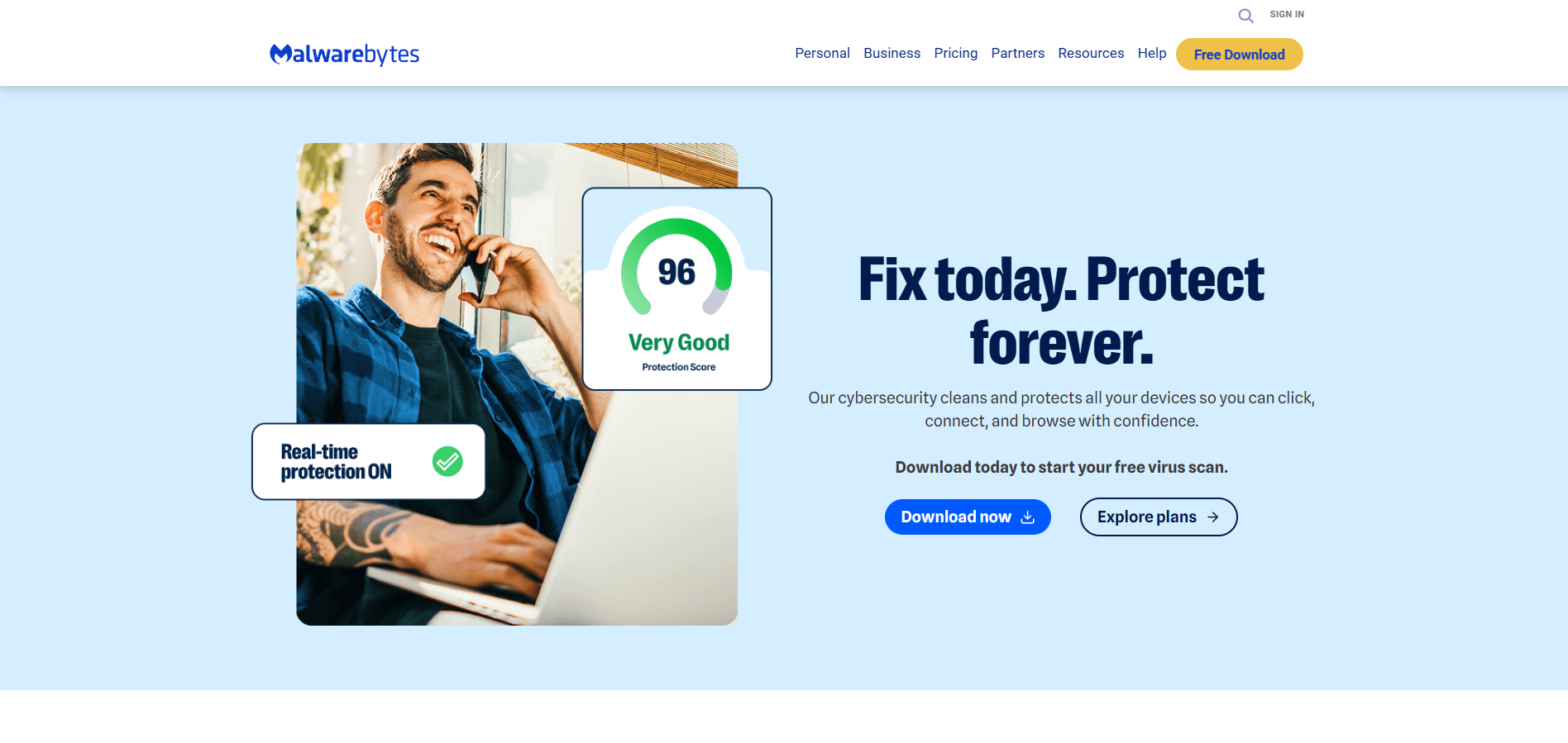 جهات اتصال مكتب مساعدة Malwarebytes