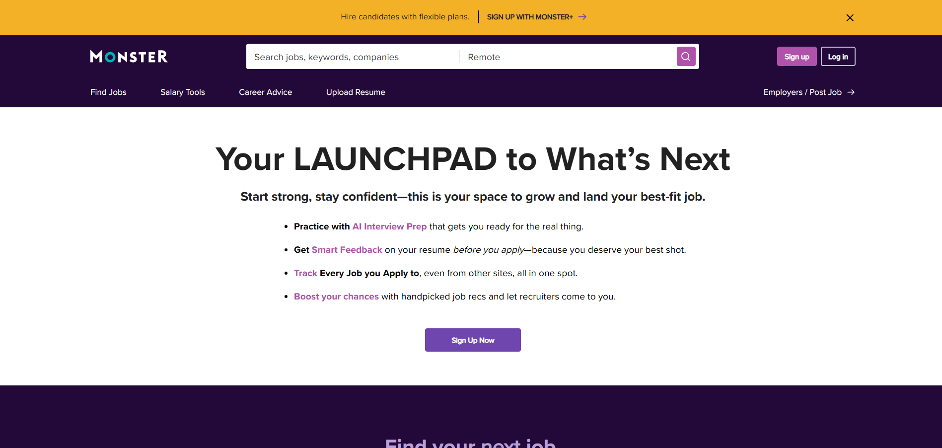 جهات الاتصال بمركز مساعدة Monster