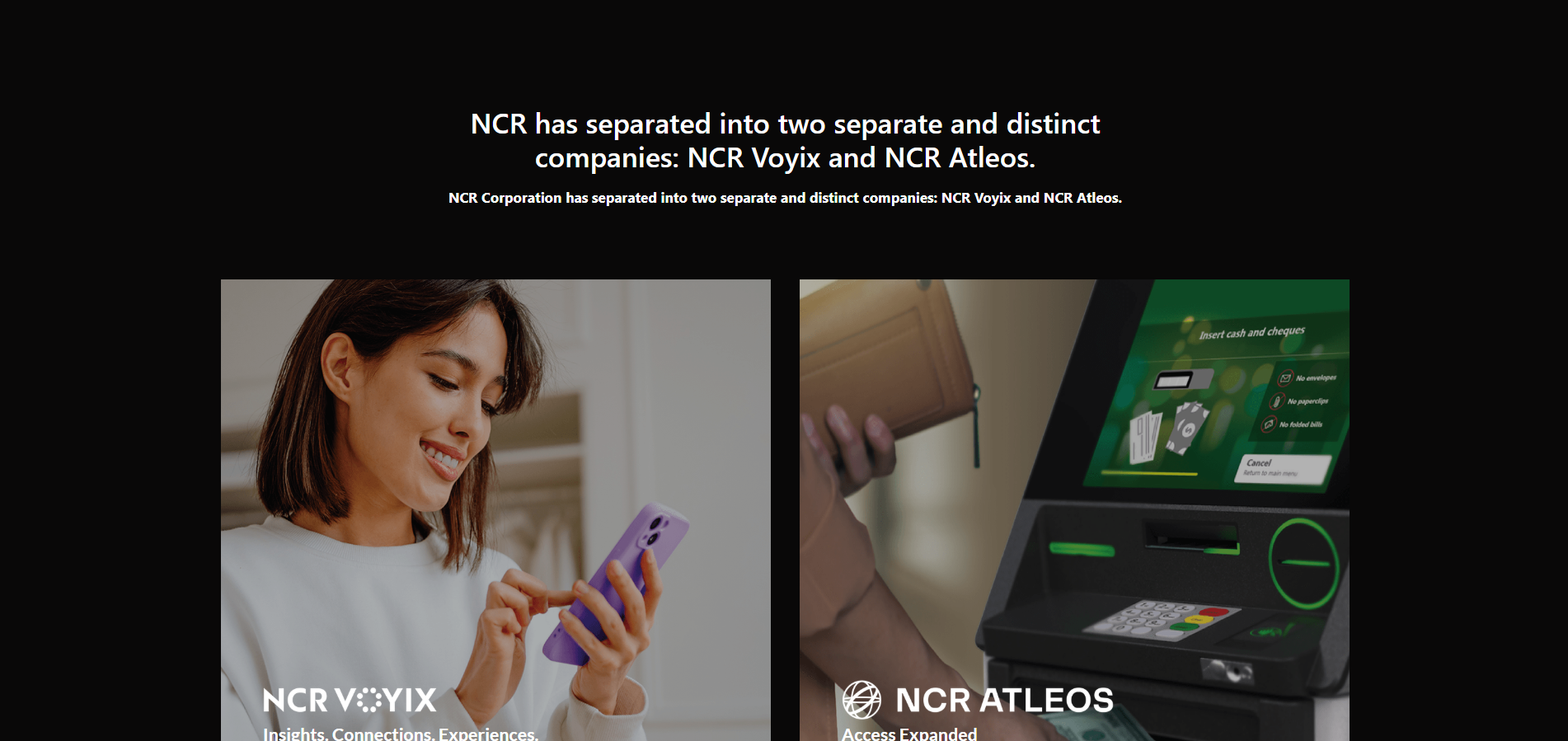 جهات الاتصال بمركز مساعدة NCR