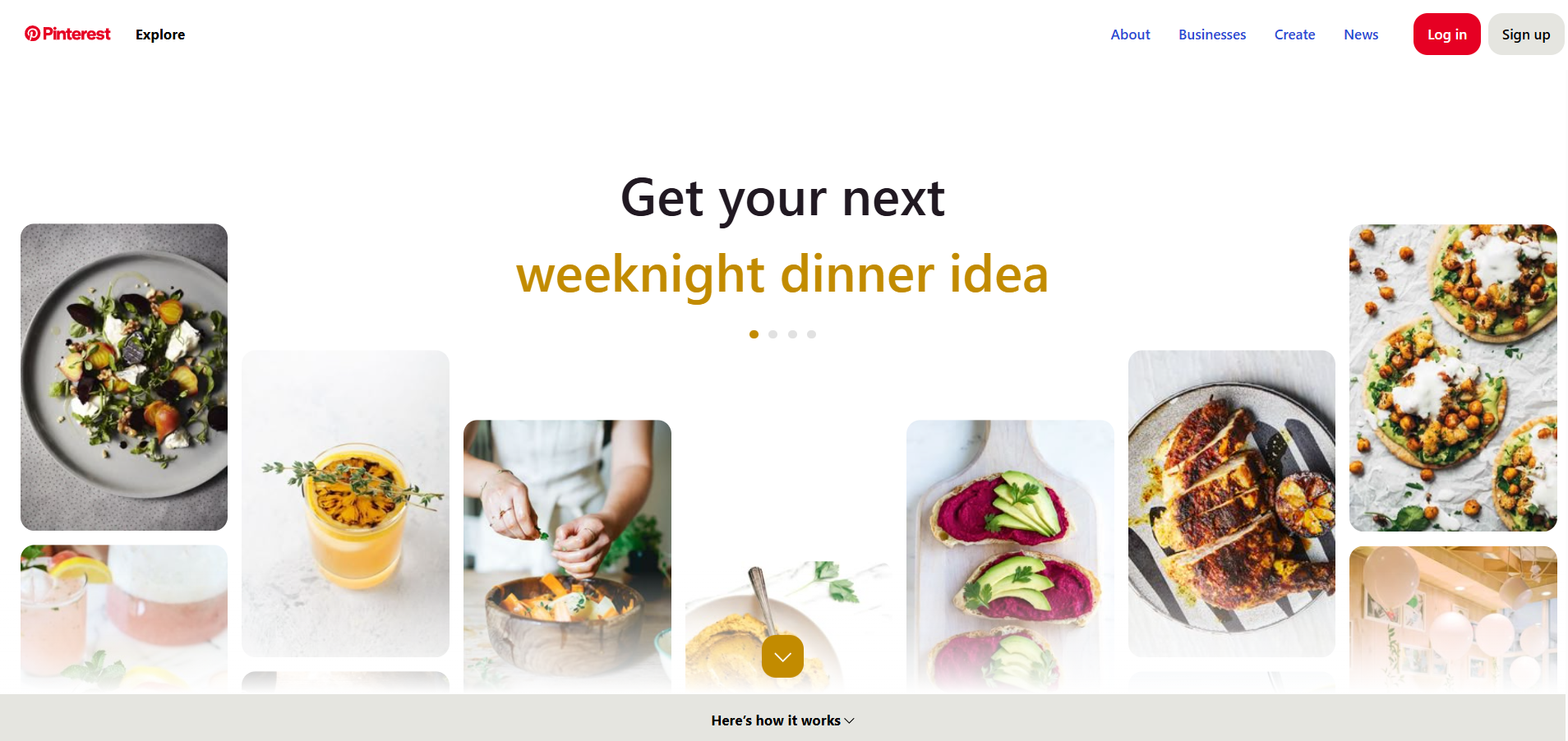 جهات اتصال مكتب دعم Pinterest