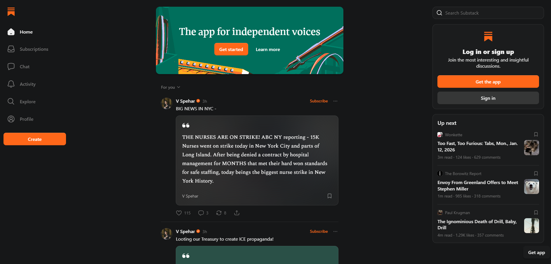 جهات الاتصال بمركز مساعدة Substack