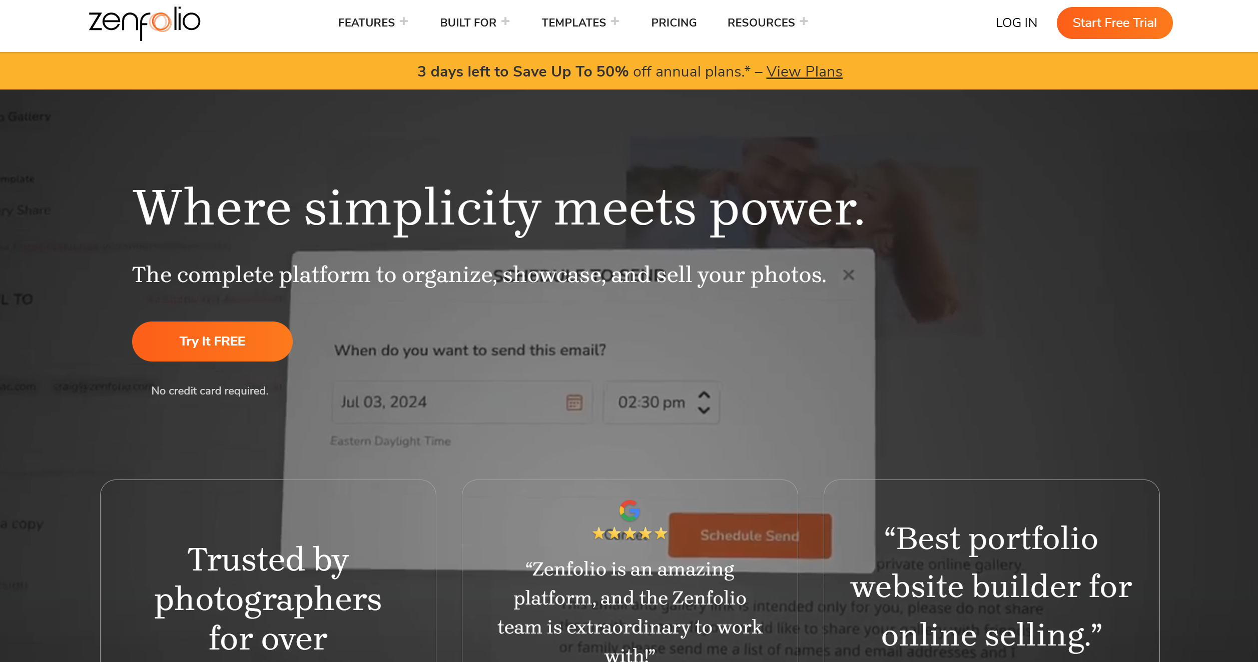 جهات اتصال مكتب المساعدة في Zenfolio