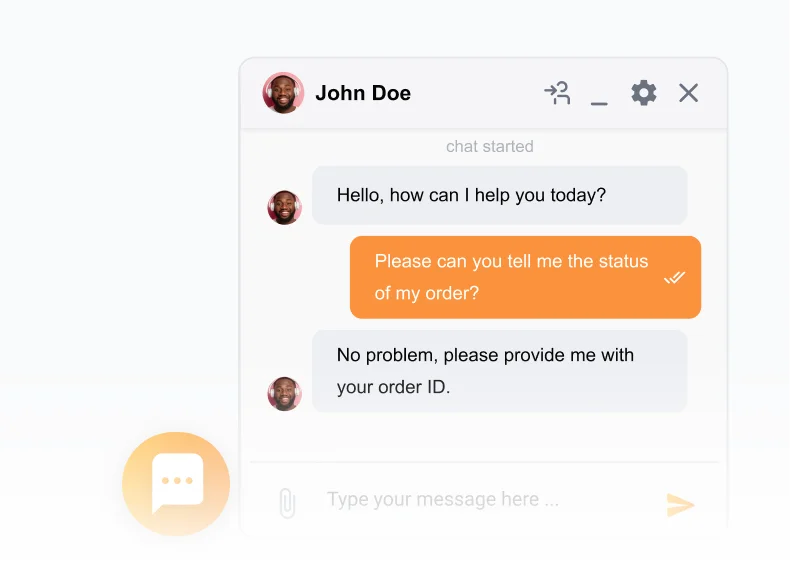 أسرع أداة دردشة مباشرة من LiveAgent للمبيعات والدعم