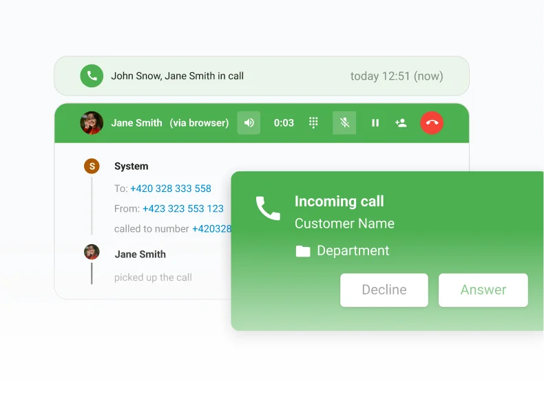 مركز الاتصال المدمج من LiveAgent مع ميزات IVR وإعادة الاتصال