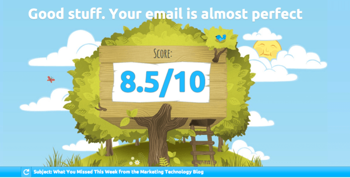 تقييم Mail Tester